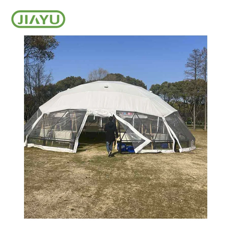 Hema ya Windproof Tactical Geodesic Base Camp